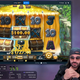 A screenshot from a Twitch stream from popular slots streamer Roshtein.